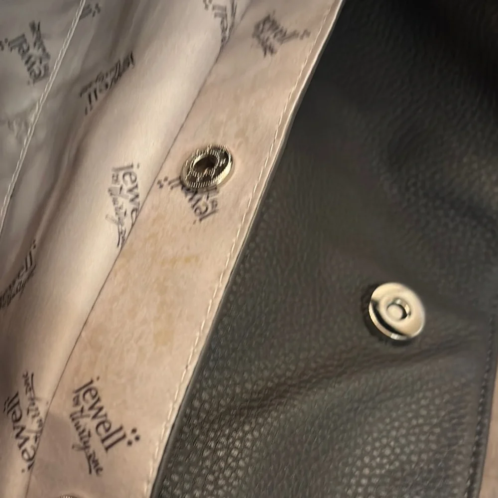Thirty-One Fashion‎ Games City Charcoal Snake Hobo Shoulder Bag